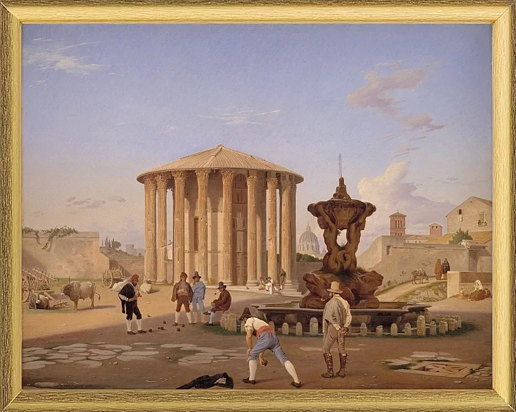 Platz des Mundes der Wahrheit – 1837