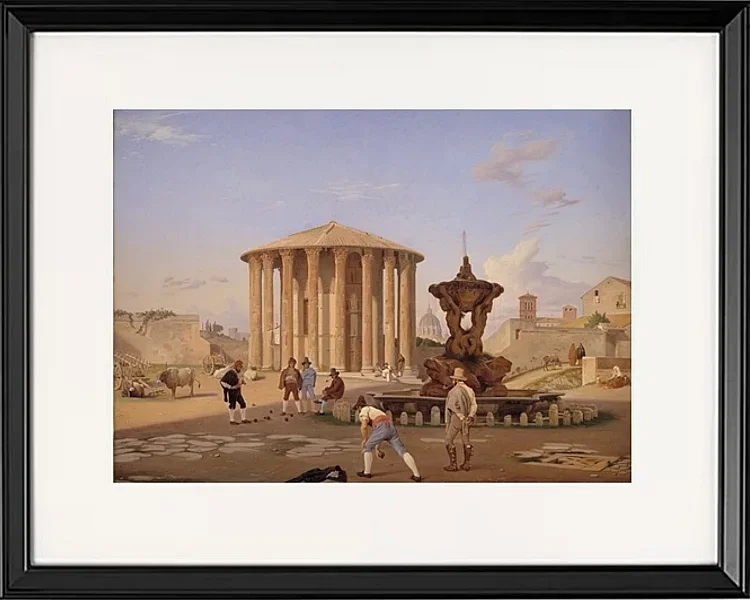 Platz des Mundes der Wahrheit – 1837