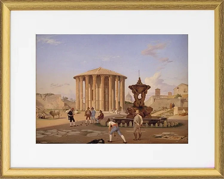 Platz des Mundes der Wahrheit – 1837