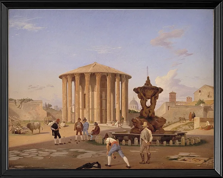 Platz des Mundes der Wahrheit – 1837