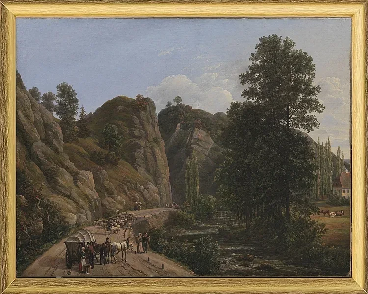 Plauenscher Grund bei Dresden - 1818