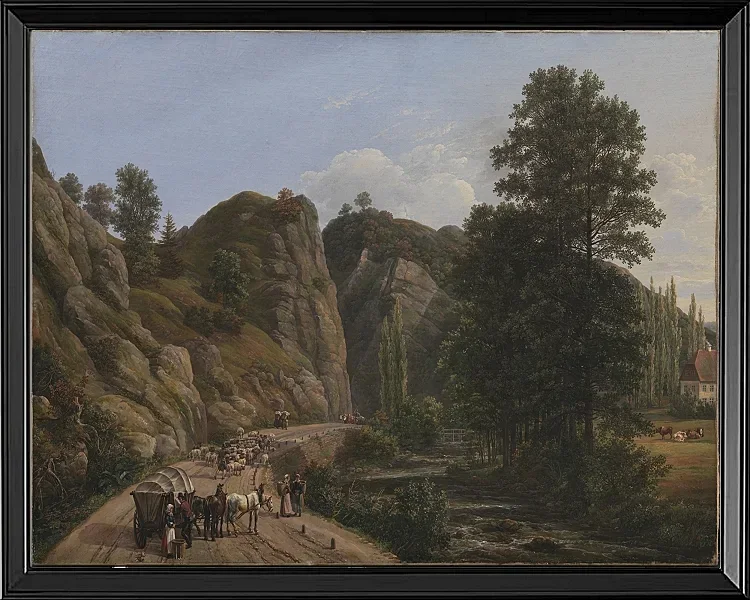 Plauenscher Grund bei Dresden - 1818