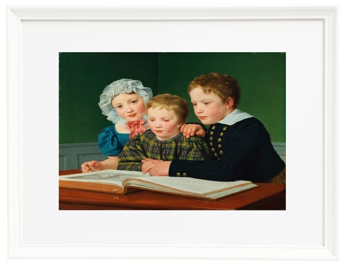 Porträt von C.F. Holmes-Kinder - 1832
