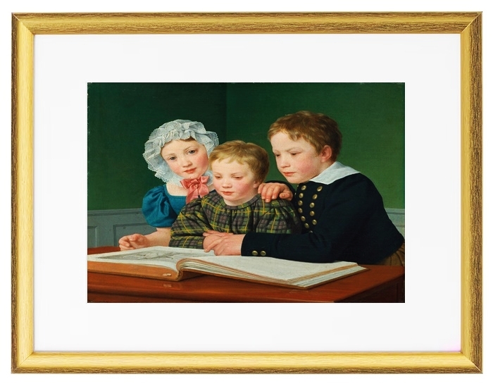 Porträt von C.F. Holmes-Kinder - 1832