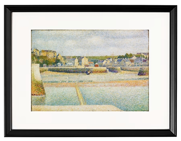 Port en Bessin, der Außenhafen – 1888