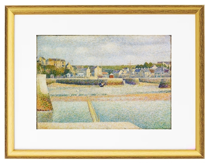 Port en Bessin, der Außenhafen – 1888