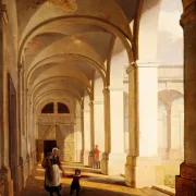 Portikus von Schloss Christiansborg, Kopenhagen – 1826