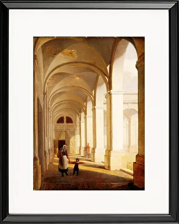 Portikus von Schloss Christiansborg, Kopenhagen – 1826