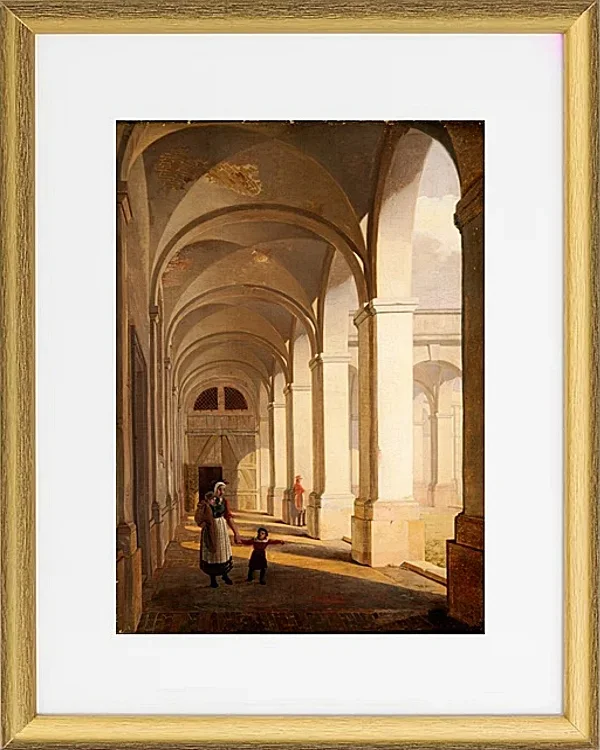 Portikus von Schloss Christiansborg, Kopenhagen – 1826