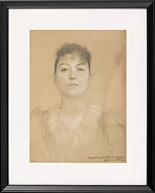 Portrait einer Frau - 1891