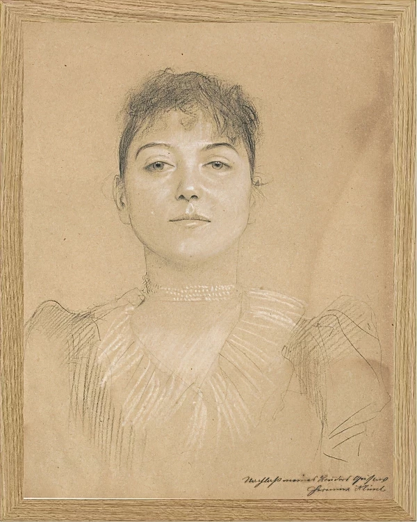 Portrait einer Frau - 1891