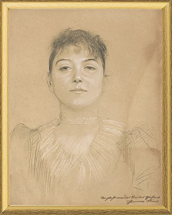 Portrait einer Frau - 1891