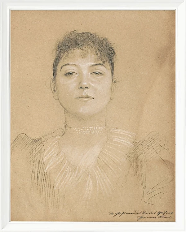 Portrait einer Frau - 1891