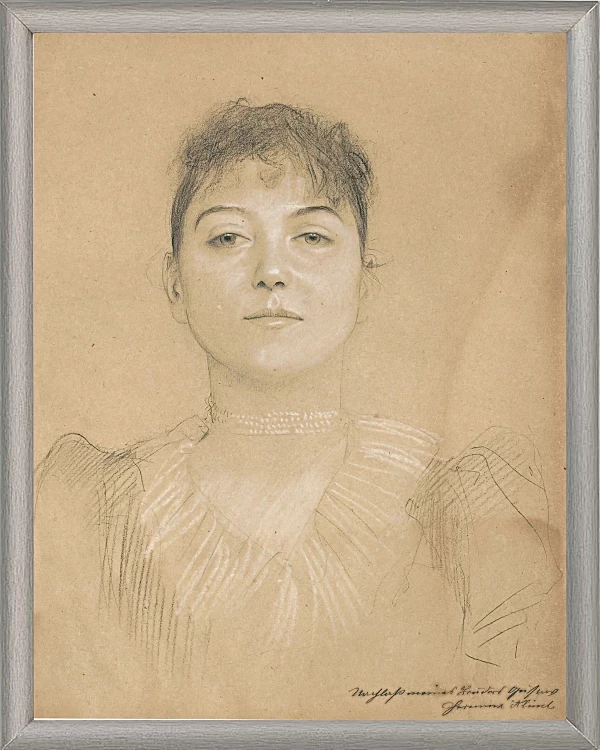 Portrait einer Frau - 1891