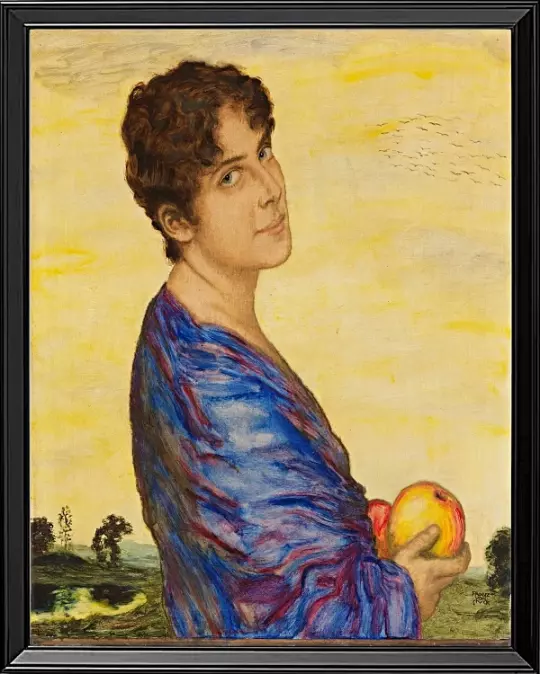 Porträt Frau von Stuck - 1914