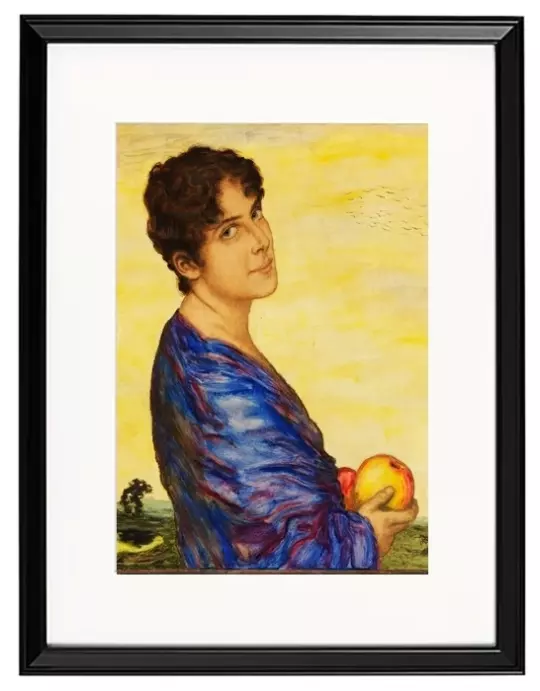 Porträt Frau von Stuck - 1914