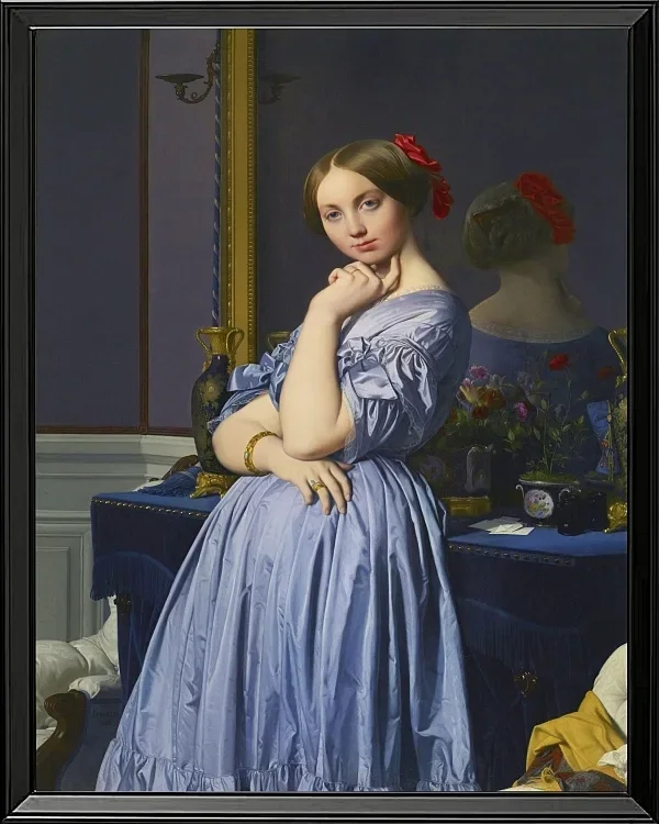 Porträt der Gräfin von Haussonville - 1845