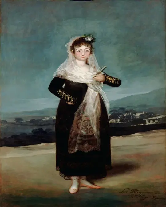 Porträt der Marquesa de Santiago - 1788