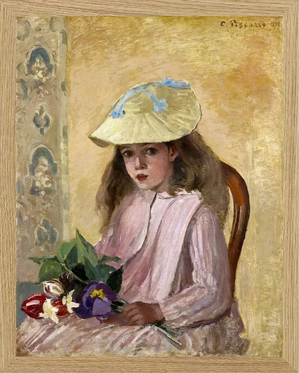 Porträt der Tochter des Künstlers – 1872