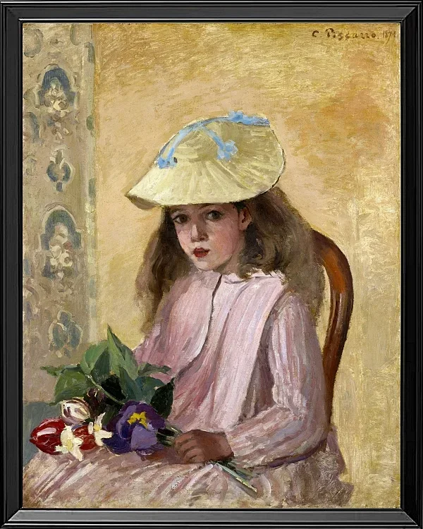 Porträt der Tochter des Künstlers – 1872