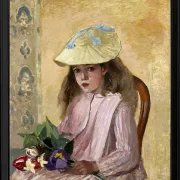 Porträt der Tochter des Künstlers – 1872