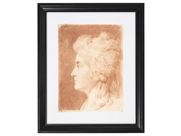 Profilporträt von Fräulein Wieling – 1786