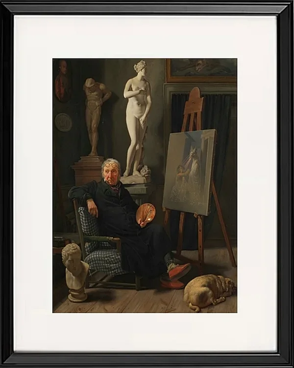 Porträt des Malers C. A. Lorentzen - 1827