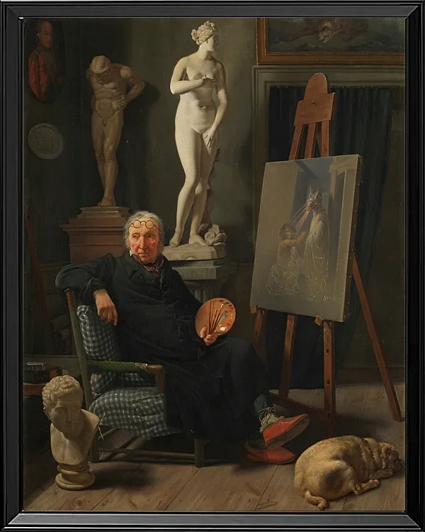 Porträt des Malers C. A. Lorentzen - 1827