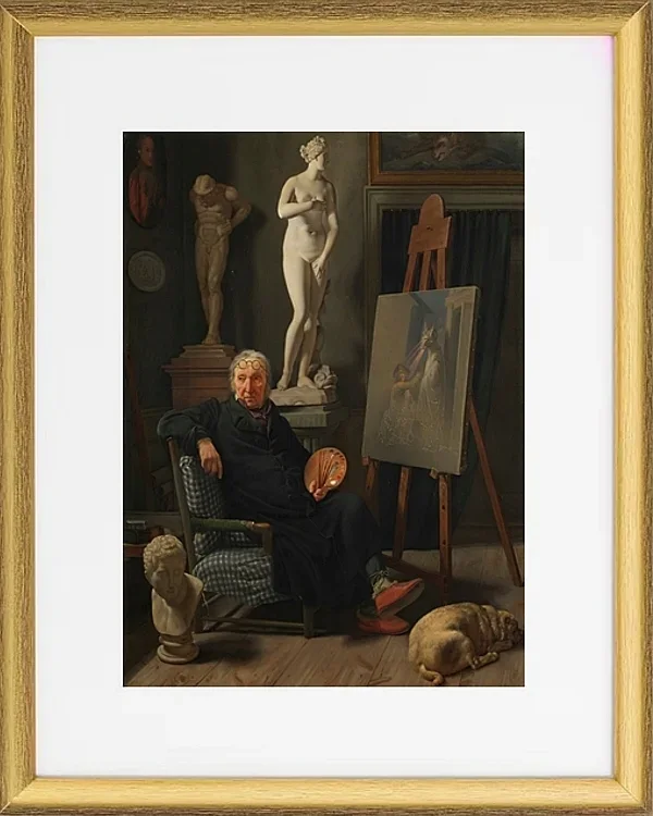 Porträt des Malers C. A. Lorentzen - 1827