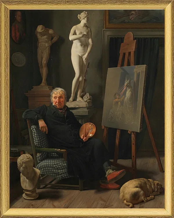 Porträt des Malers C. A. Lorentzen - 1827