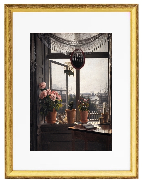 Blick aus dem Künstlerzimmer – 1825