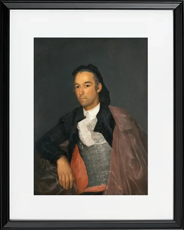 Porträt des Matador Pedro Romero - 1795