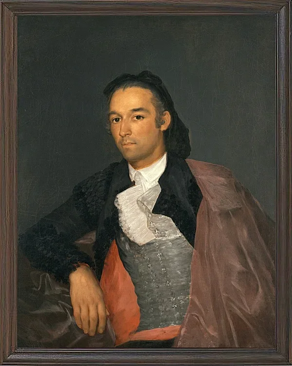 Porträt des Matador Pedro Romero - 1795