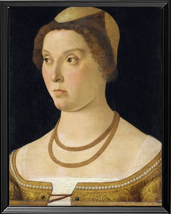 Porträt einer Frau - 1450