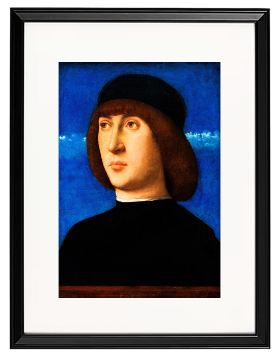 Porträt eines jungen Mannes - 1490