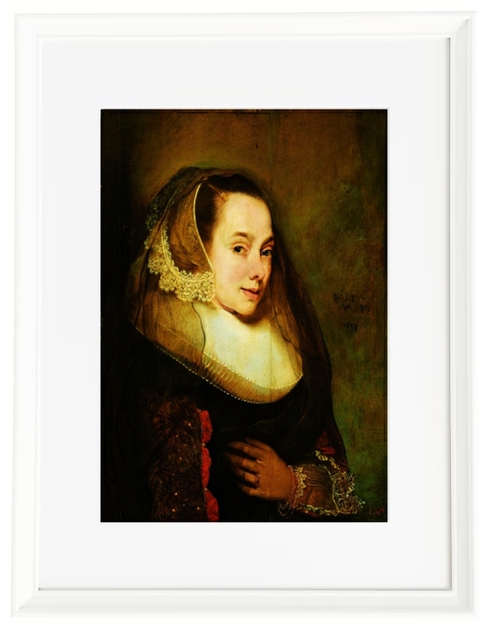 Porträt einer jungen Frau - 1644