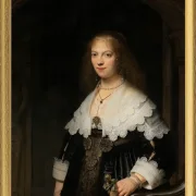 Porträt einer Frau - 1639