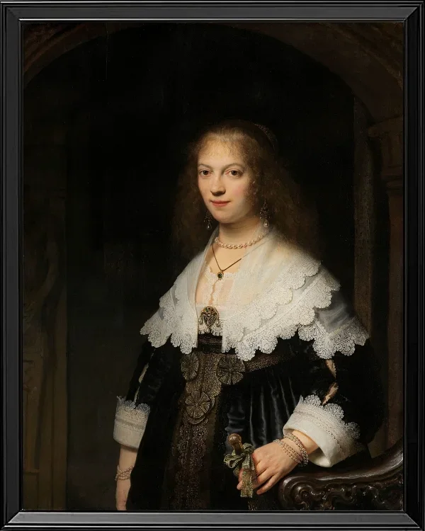 Porträt einer Frau - 1639