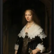 Porträt einer Frau - 1639