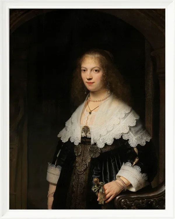 Porträt einer Frau - 1639