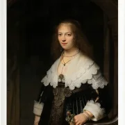 Porträt einer Frau - 1639