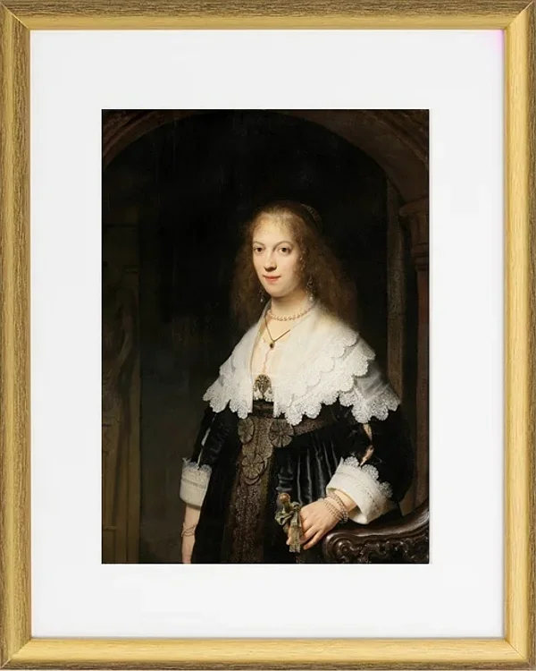 Porträt einer Frau - 1639