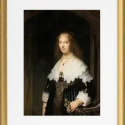 Porträt einer Frau - 1639