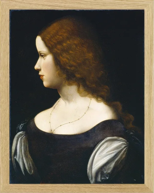 Porträt einer jungen Dame - 1500