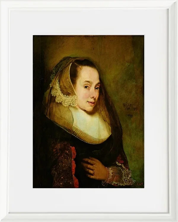 Porträt einer jungen Frau - 1644