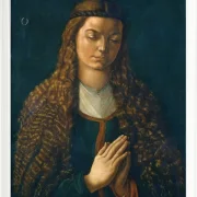 Porträt einer jungen Frau mit offenem Haar – 1497