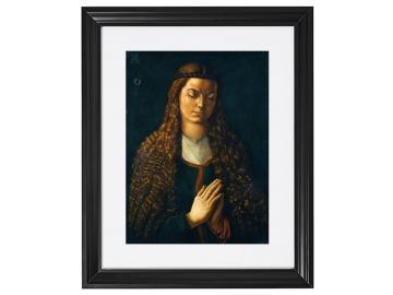 Porträt einer jungen Frau mit offenem Haar – 1497