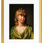 Porträt eines Jungen mit blonden Locken - 1782