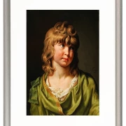 Porträt eines Jungen mit blonden Locken - 1782