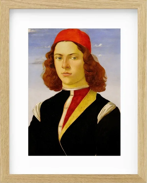 Porträt eines jungen Mannes - 1480